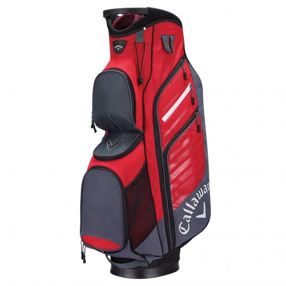 Callaway Org Cart Bag - Red/Grey - 2017