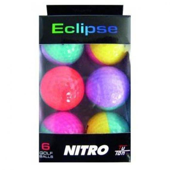 Eclipse Nitro Golf Balls - 6 Pack