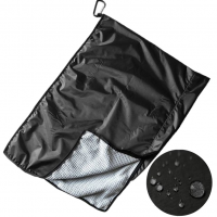 CG Rain Hood Towel - Black/Grey