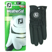 Footjoy WeatherSof Black Golf Glove