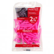 Masters Pink Long Plastic Tees - 54mm