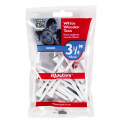 Masters White Wooden Tees - 83mm