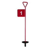 Aluminium Putting Green Flags x 9 (Numbered 10 to 18)