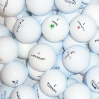 Value Branded Mix of Lake Golf Balls - 50 Balls